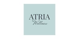 Atria wellness Health care service logo