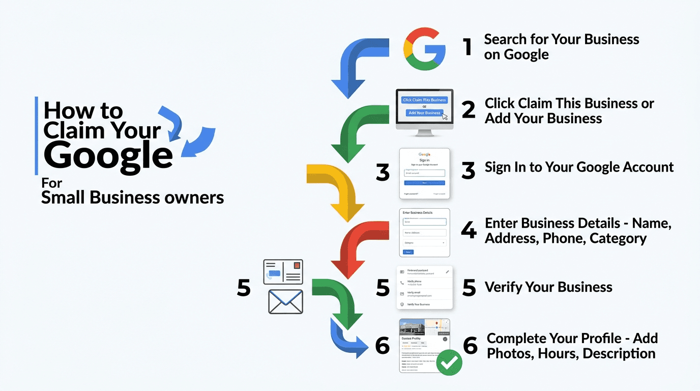 How to Claim Your Google Business Profile in 5 Minutes (Step-by-Step Guide)