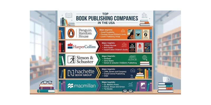 Top 20 Book Publishing Companies in USA (2026 Guide)