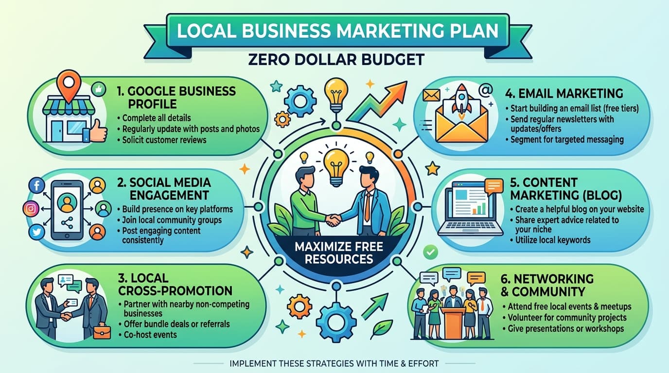 Local Business Marketing Plan on a Zero Dollar Budget