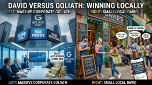 small business vs big brands