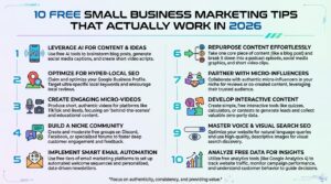 10 Free Small Business Marketing Tips That Actually Work in 2026