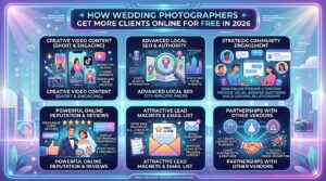 ow wedding photographers get more clients online free 2026