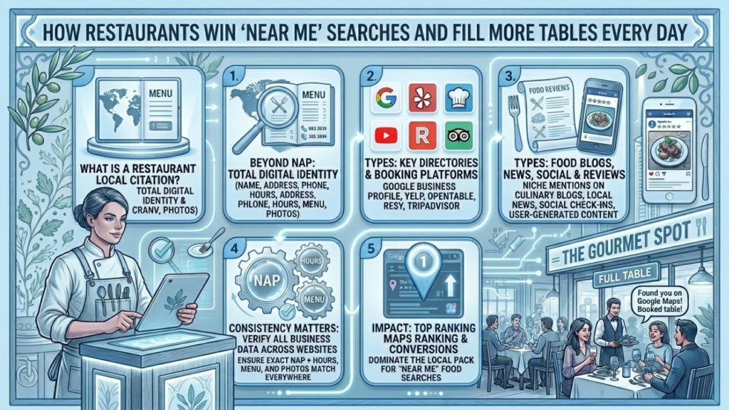 How Restaurants Win "Near Me" Searches and Fill More Tables Every Day