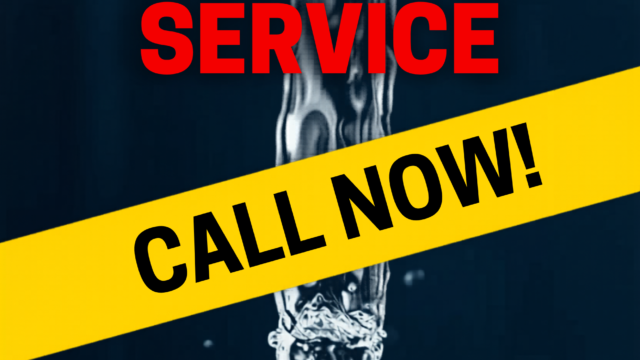 Emergency-Plumbing-Service-Poster-with-Leaking-Pipe