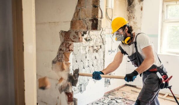 Flat-concrete-and-house-construction