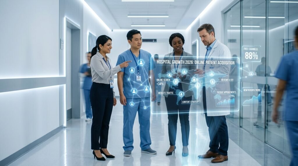 how hospitals get more patients online free 2026