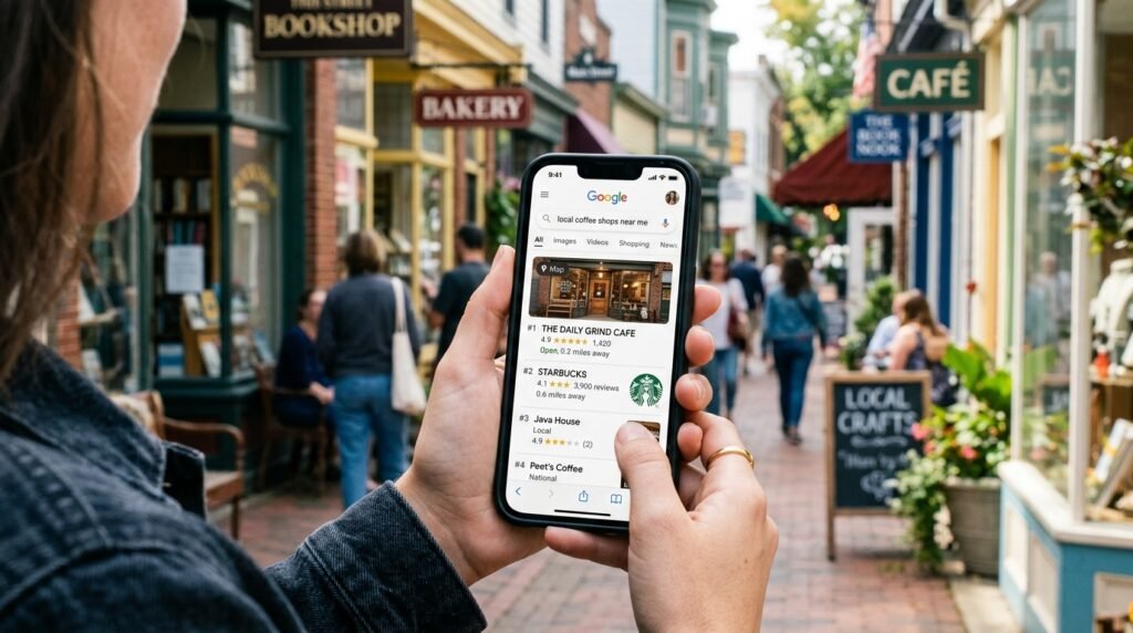 how small businesses outrank national brands in local search