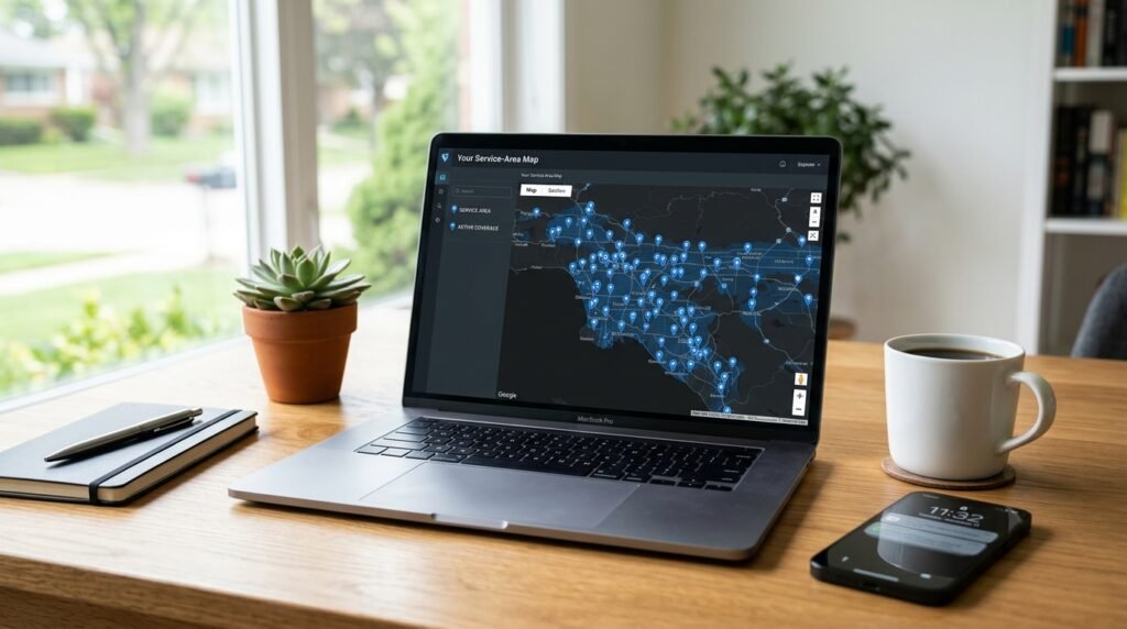 how to list business without physical address as service area business